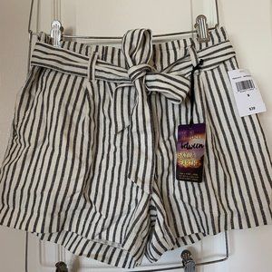 Flowy Striped Shorts (Brand New)